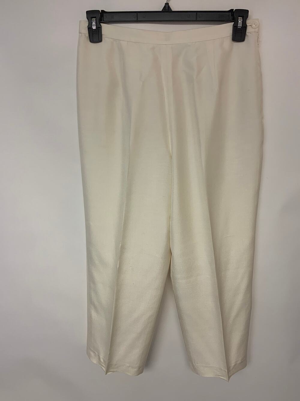 Talbots Pants Pure Silk Tailored Classic Timeless Elegant Womens SZ 12P